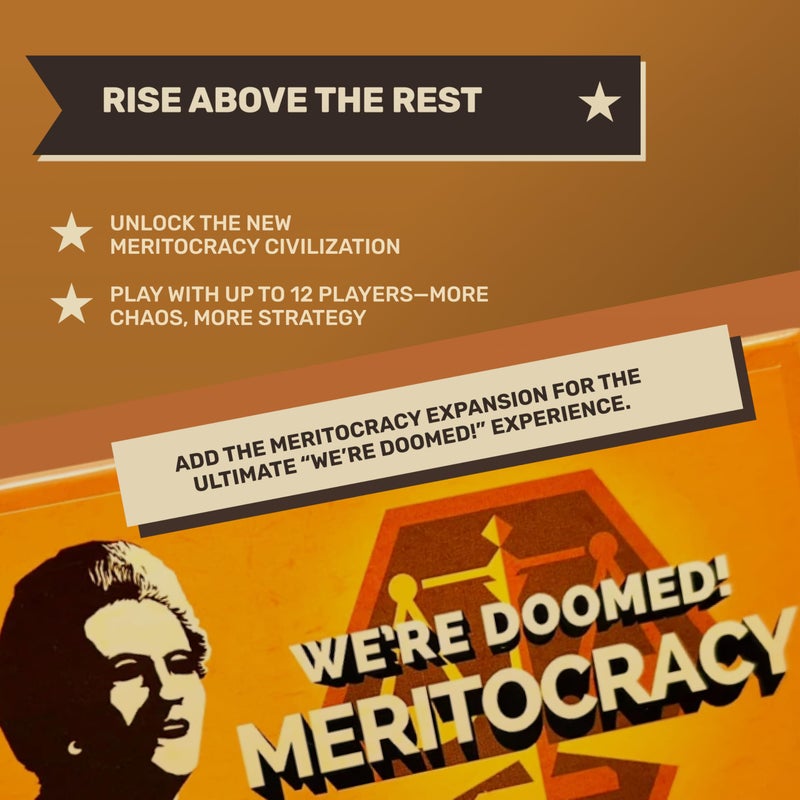 Breaking Games We're Doomed! - Apocalypse Survival Board Game - Cooperative Strategy for 4-10 Players - 15-Minute Race to Escape - Ideal for Competitive Game Nights & Group Gatherings - Image 3